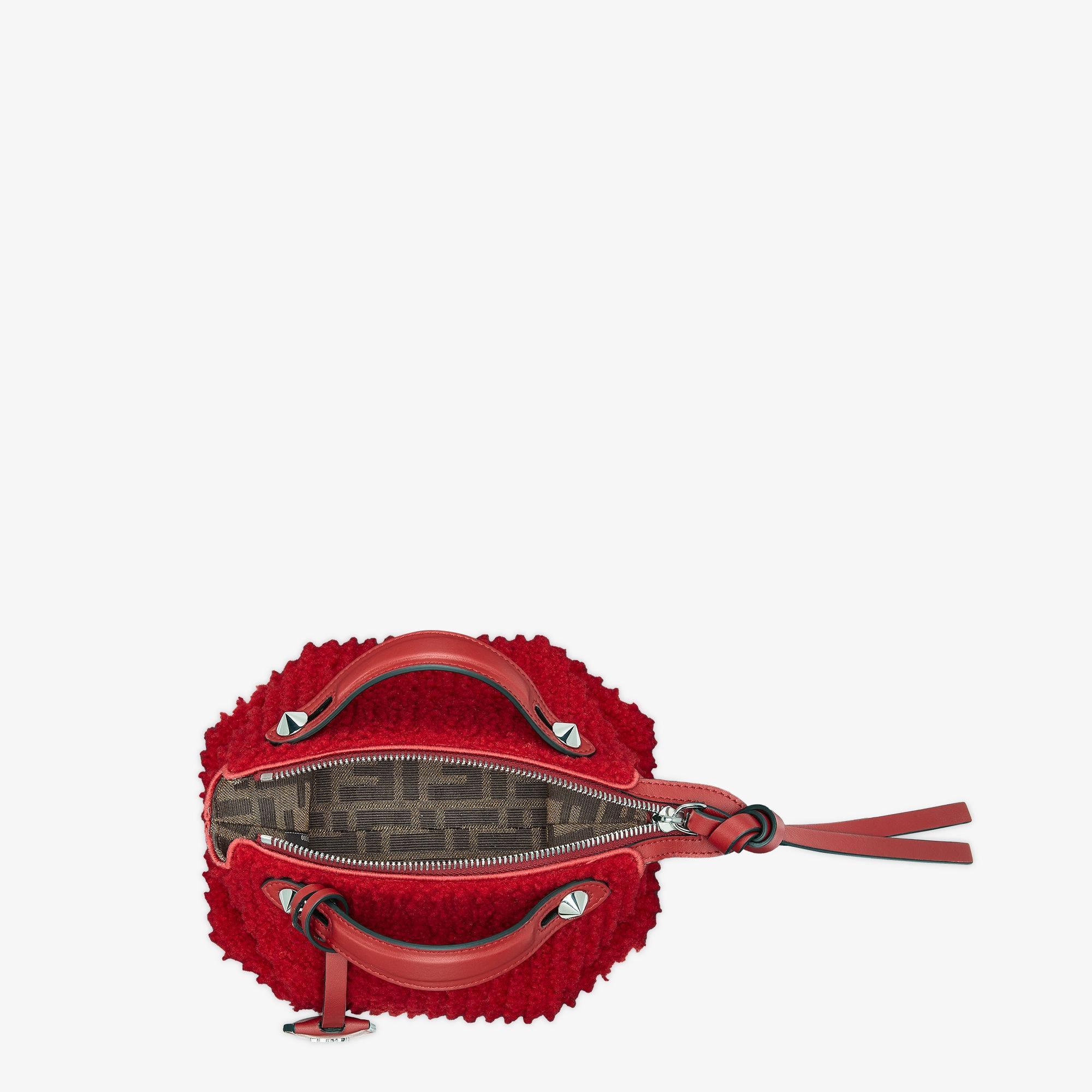 By The Way Soft MiniMini-bag in red sheepskin Product Image