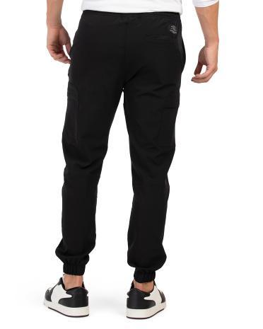 Woven Hybrid Cargo Joggers for Men Product Image