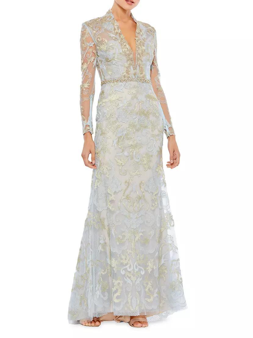 Lace A-Line Gown Product Image