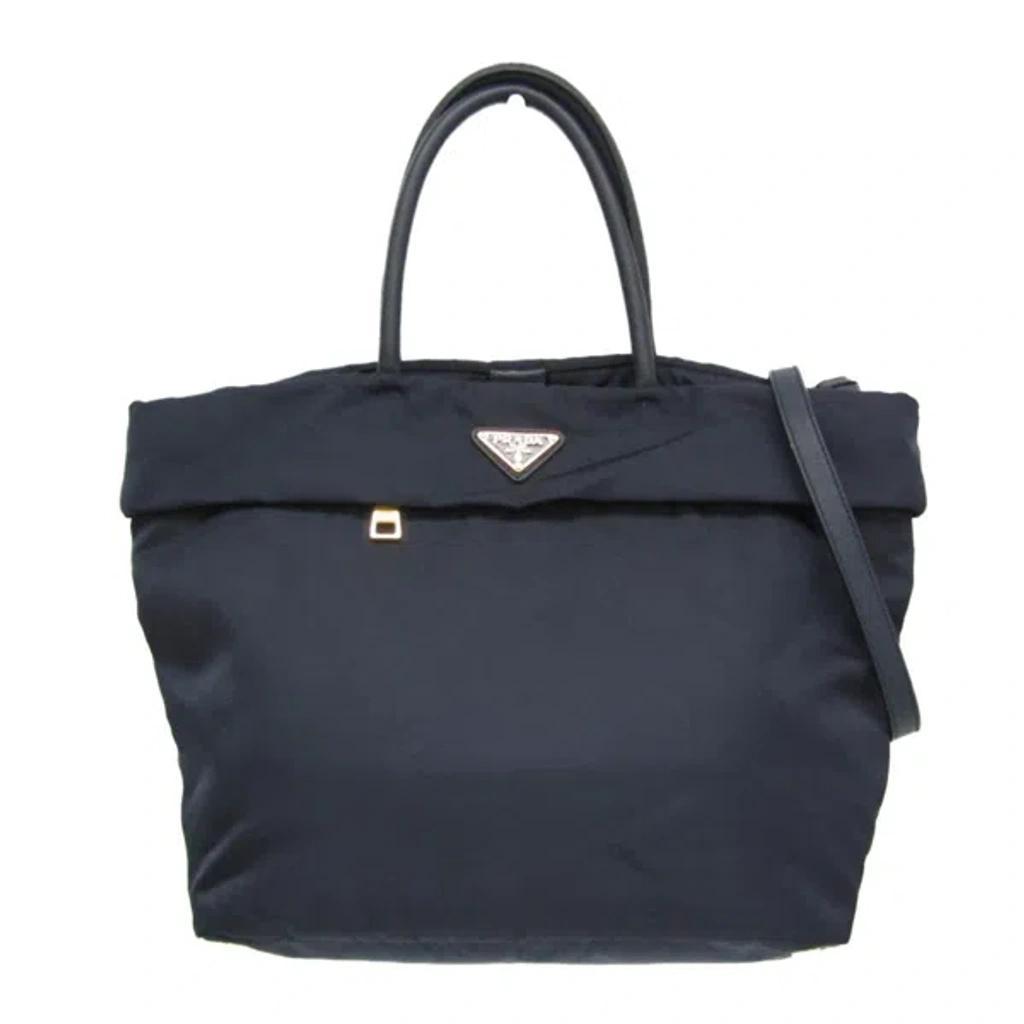 Tessuto Synthetic Tote Bag () In Navy product image