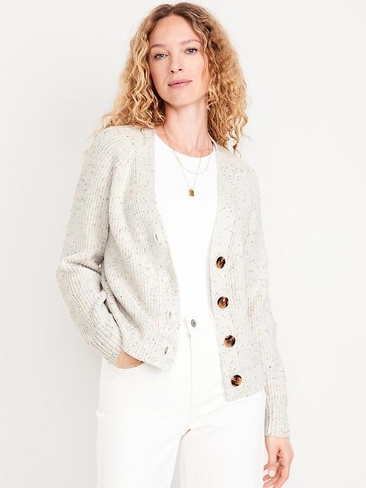 Shaker-Stitch Cardigan product image