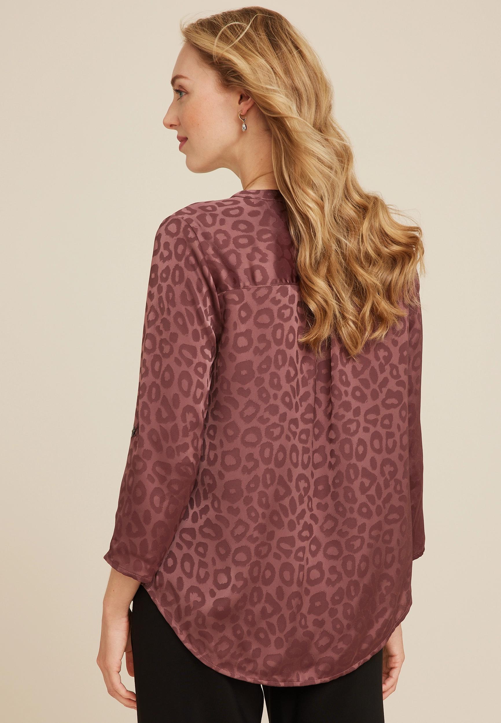 Atwood 3/4 Sleeve Popover Blouse Product Image