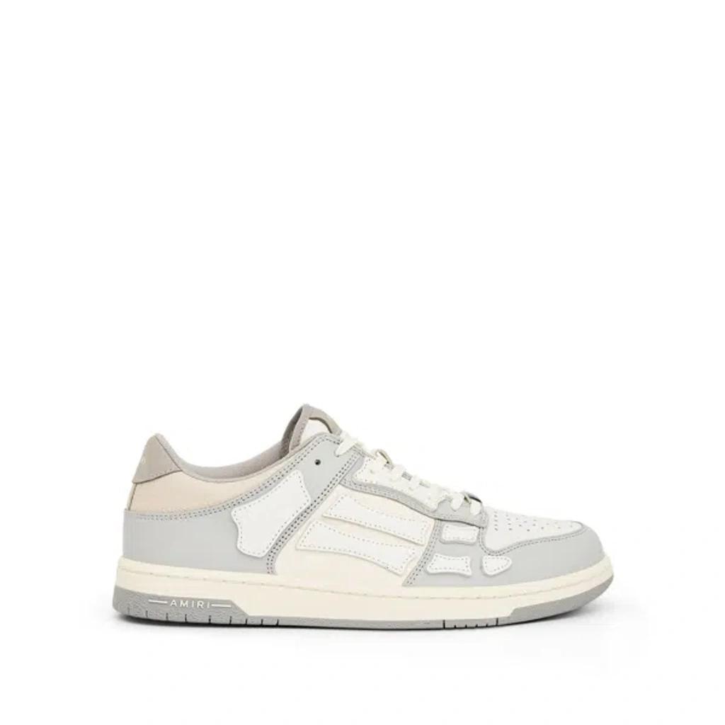 AMIRI Skeleton Top Low Sneakers In Grey Product Image