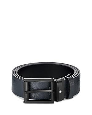 Mens Pin Buckle Reversible Leather Belt Product Image