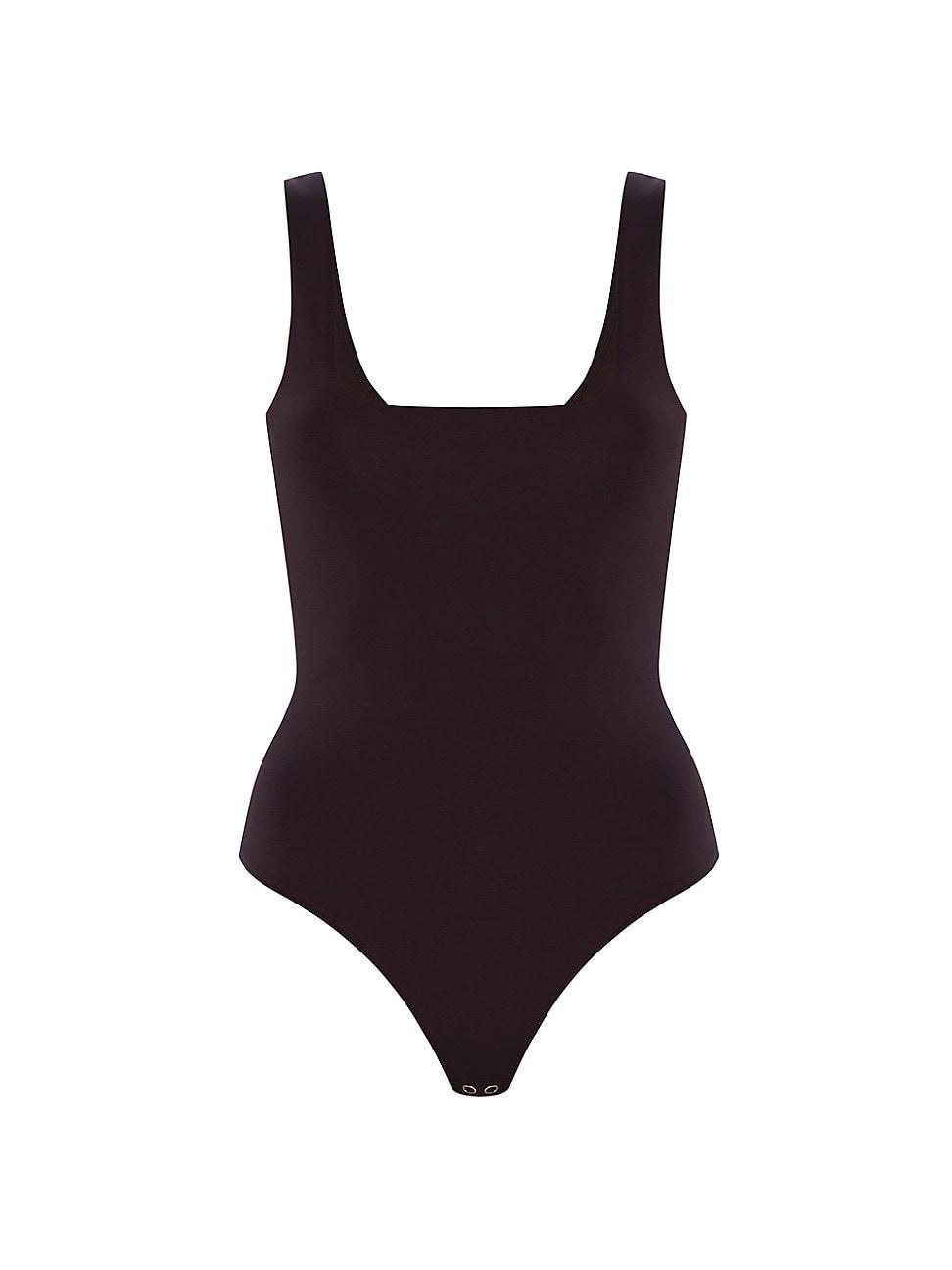 Womens Scuba Modern Tank Bodysuit Product Image