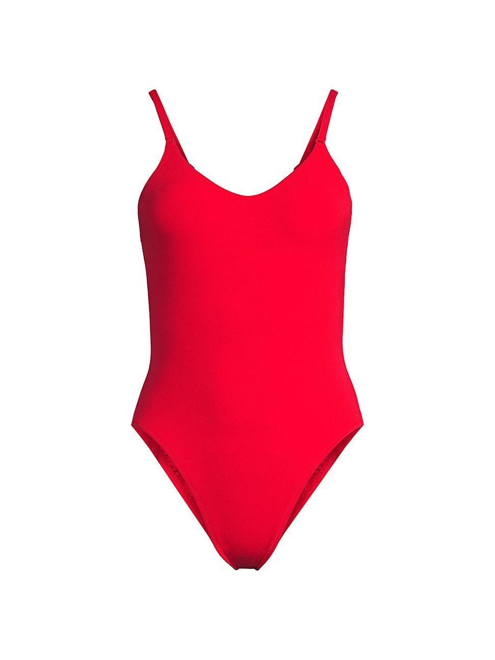 Womens Ava Scoop-Back One-Piece Swimsuit Product Image