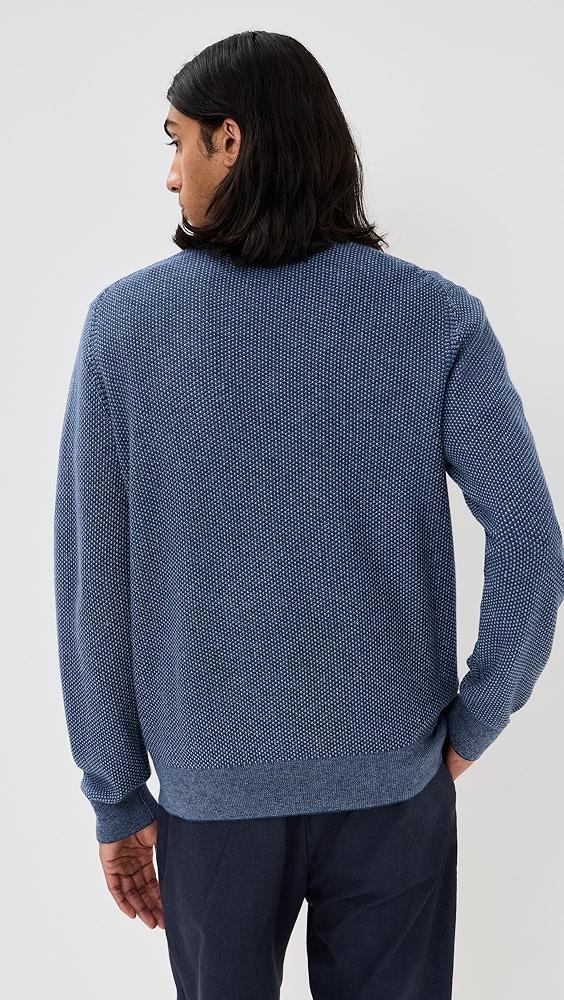 Vince Geo Jacquard Crew | Shopbop Product Image