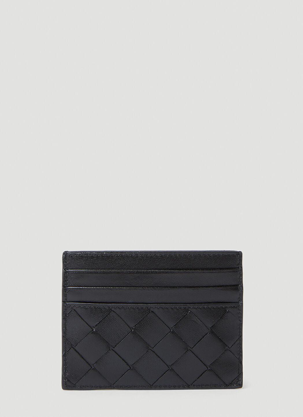 Intrecciato Cardholder In Black Product Image