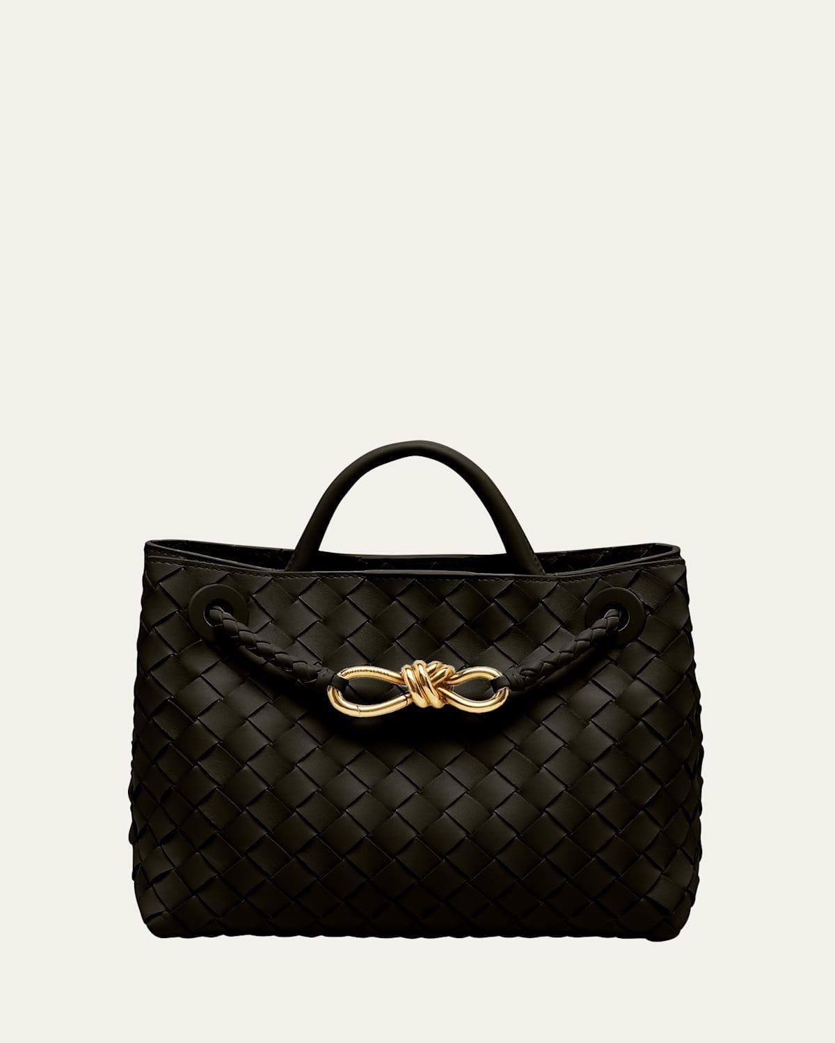 Bottega Veneta Andiamo Small Woven Shoulder Bag Product Image