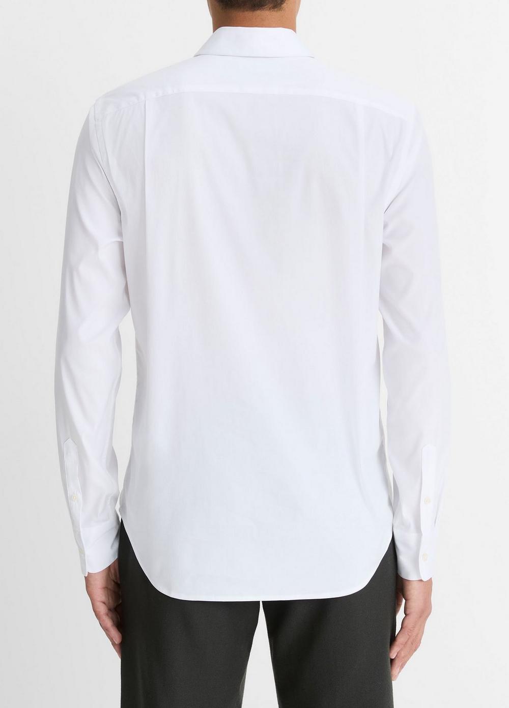 Stretch-Cotton Poplin Shirt Product Image