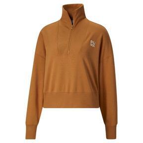 PUMA Infuse Women's Half-Zip Oversized Sweatshirt Product Image