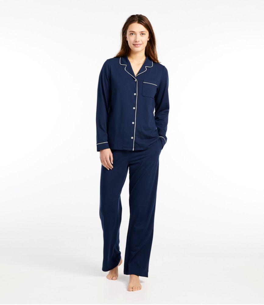 
                            Women's Super-Soft Shrink-Free Pajama Set, Button-Front
                         Product Image