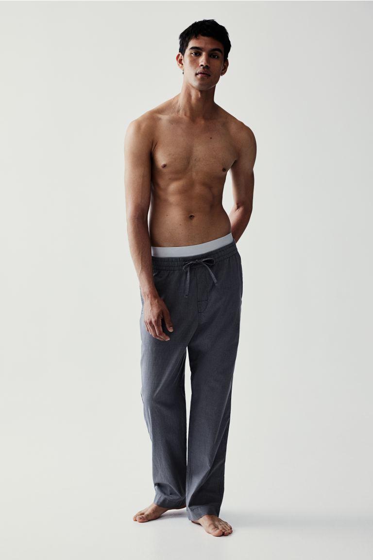 Relaxed Fit Poplin Pants Product Image