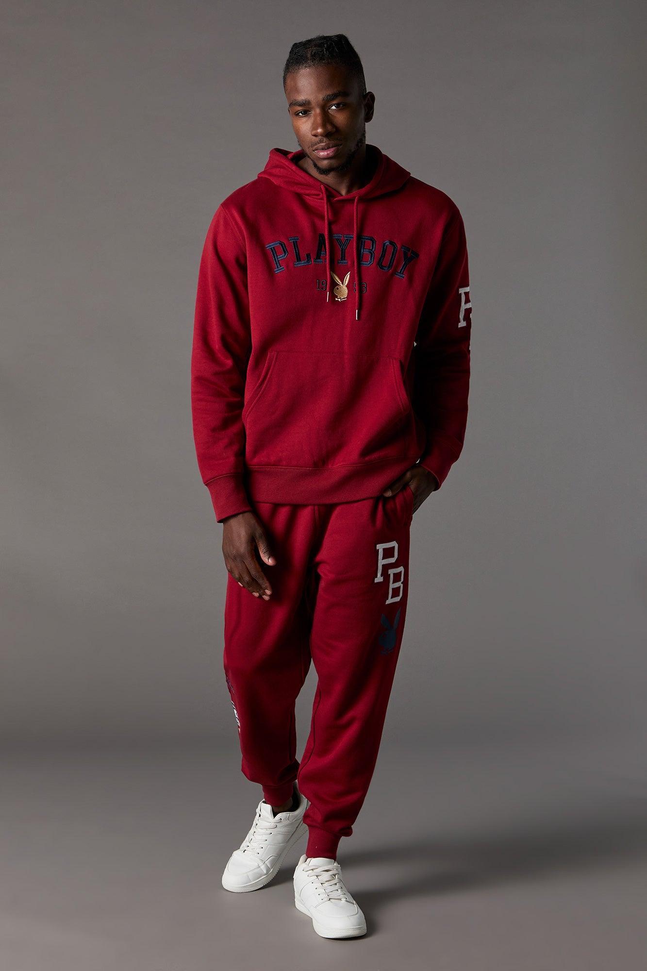 Playboy Embroidered Fleece Jogger Male Product Image