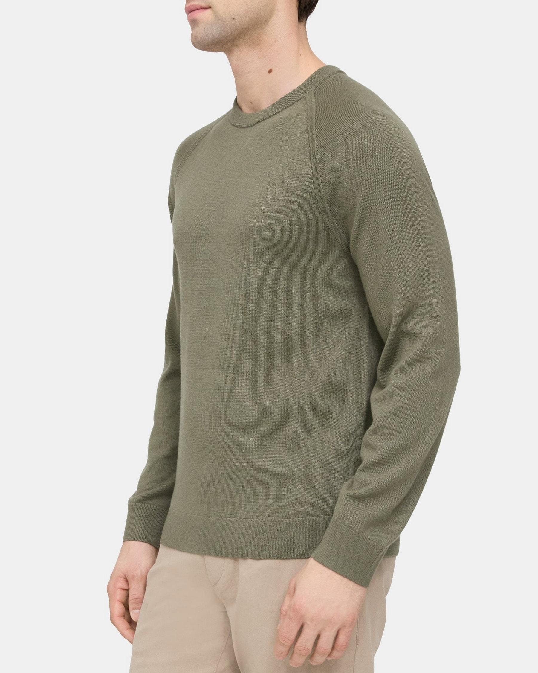 Crewneck Sweater in Merino Wool Product Image