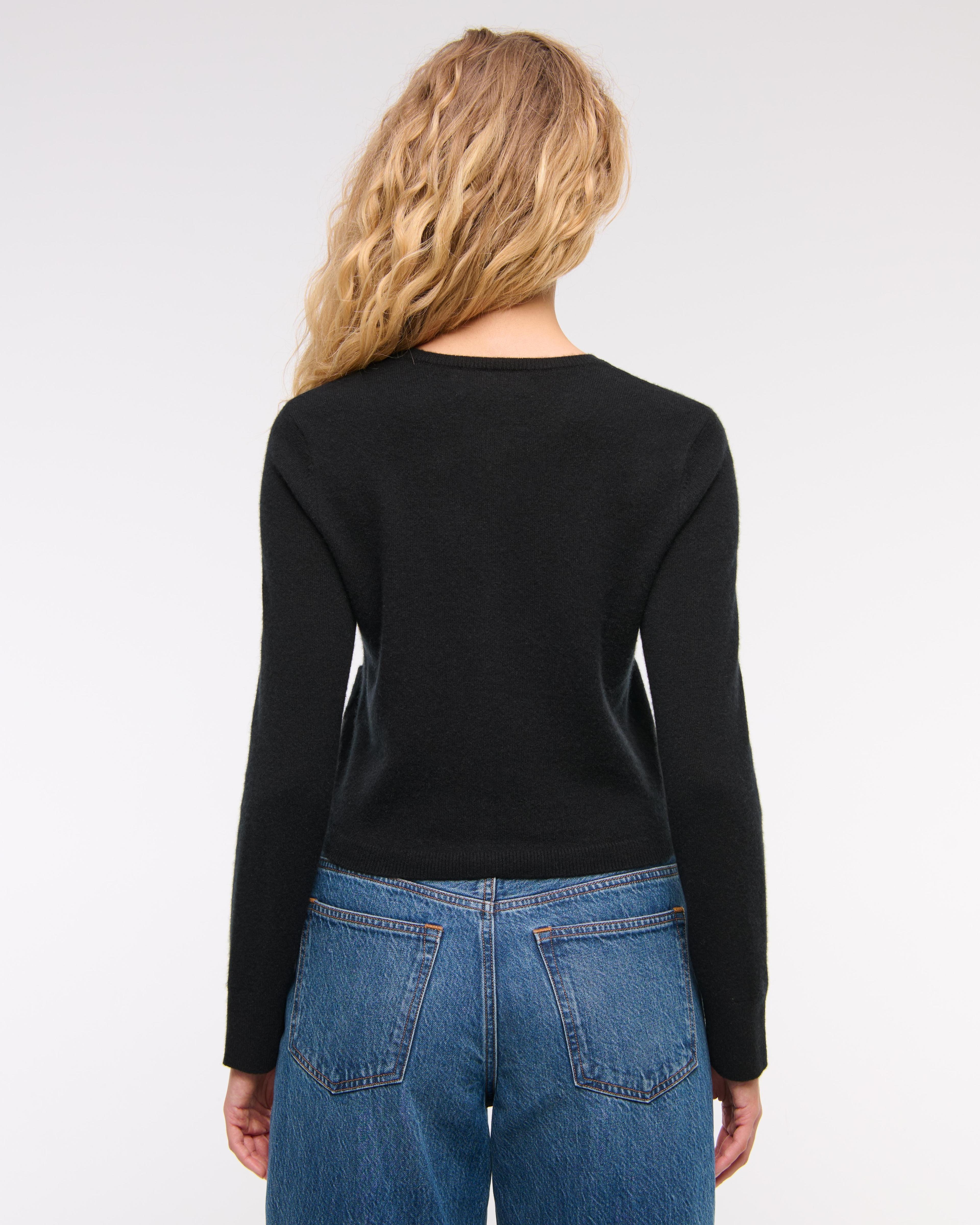 Cashmere Crew Cardigan Product Image