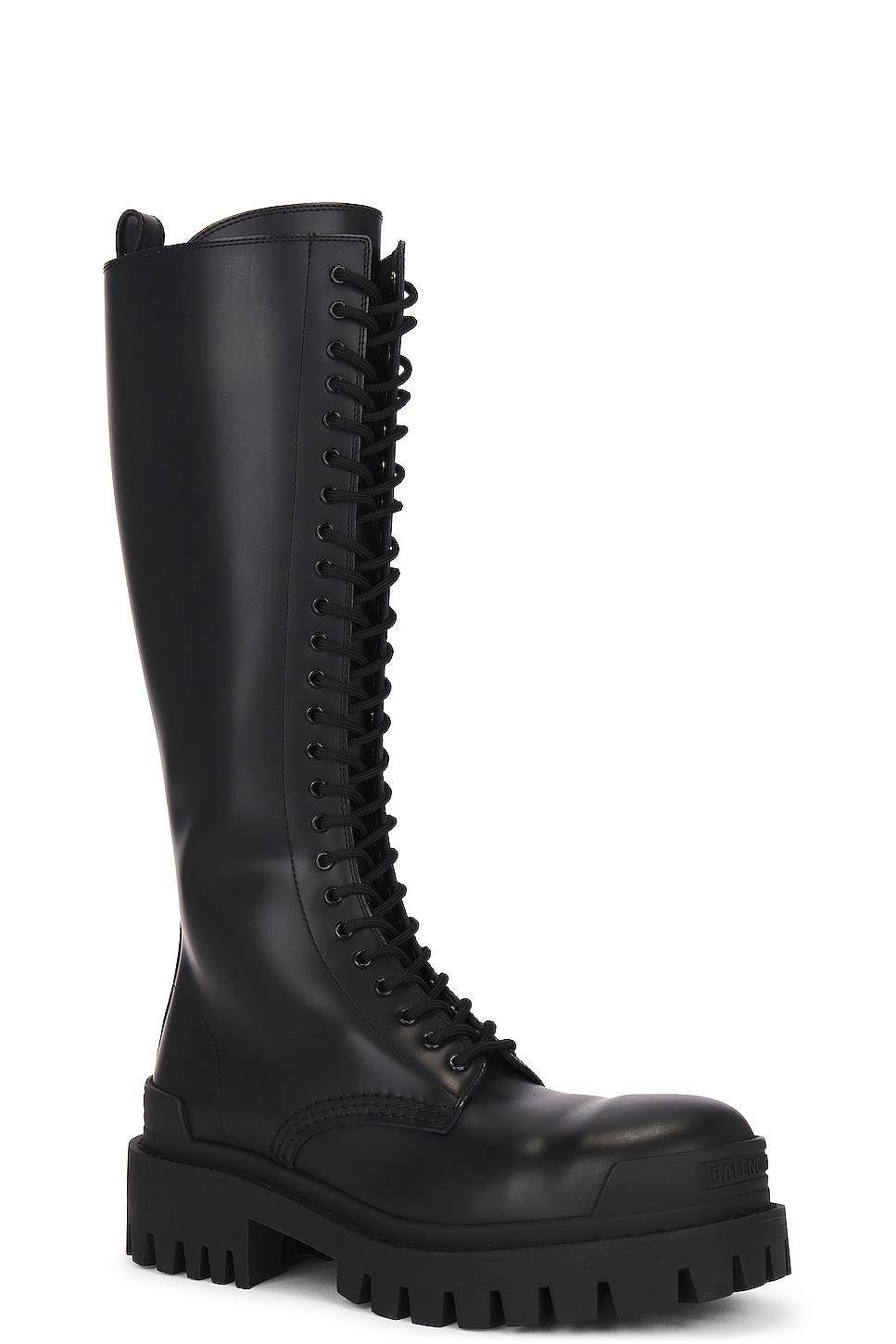 Balenciaga Strike Boot in Black Product Image