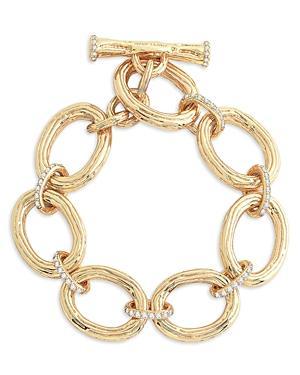 Womens Enchanted Forest 18K Gold-Plated & Cubic Zirconia Chain Bracelet Product Image