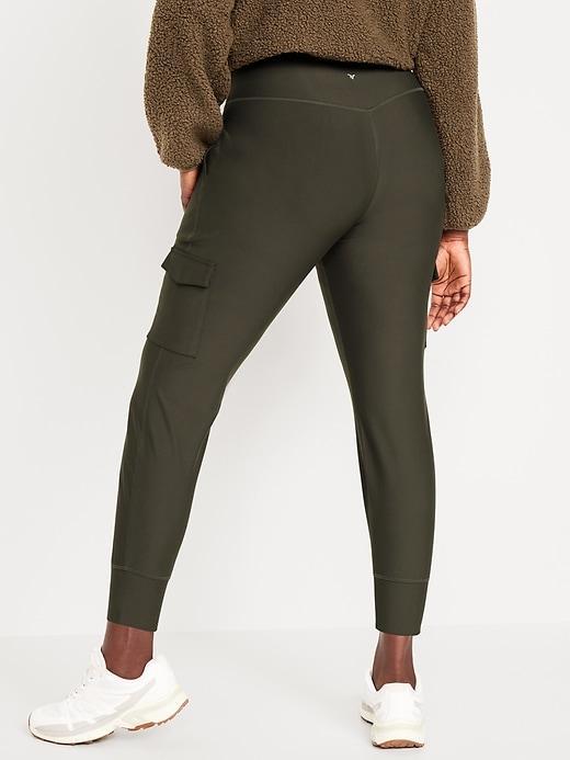 High-Waisted PowerSoft Cargo Joggers Product Image