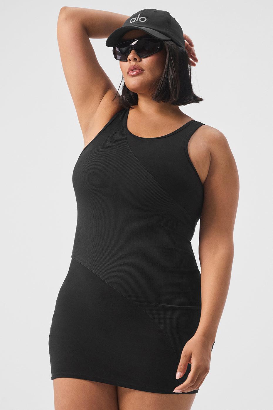 Alosoft Sunbeam Dress - Black Female Product Image