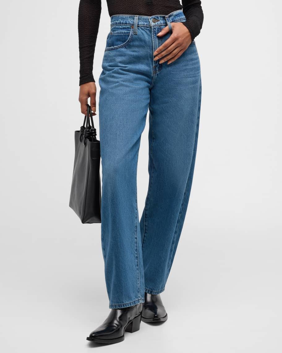 Low Slung Barrel Jeans Product Image