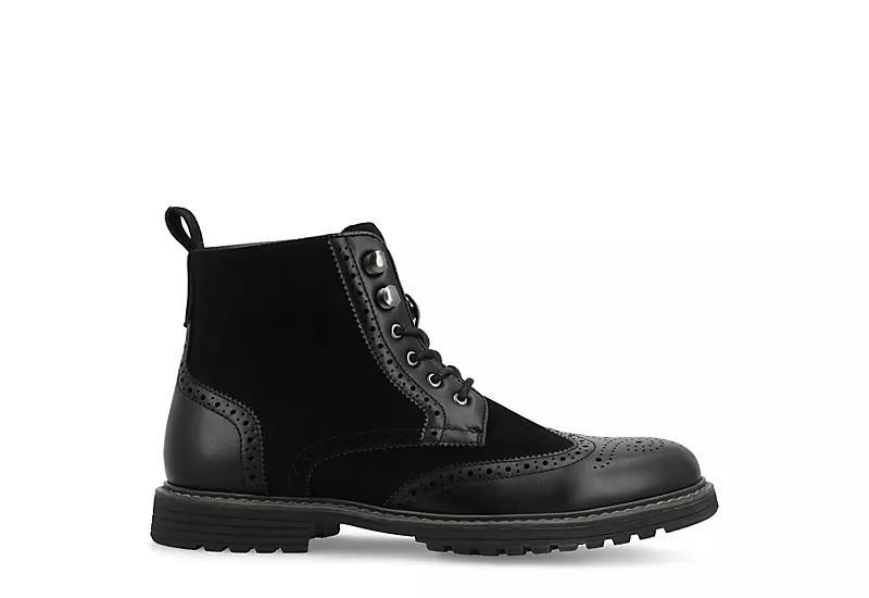 Vance Co. Virgil Mens Tru Comfort Foam Lace-up Ankle Boots Product Image