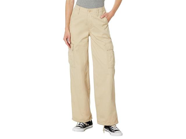 Womens Levis 94 Baggy Cargo Pants Rose Brown Product Image