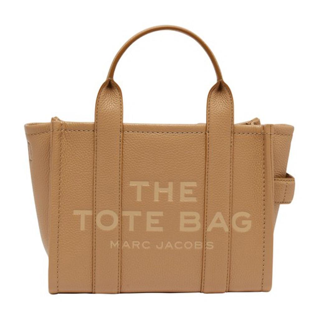 The Leather Small Tote Bag In Camel product image