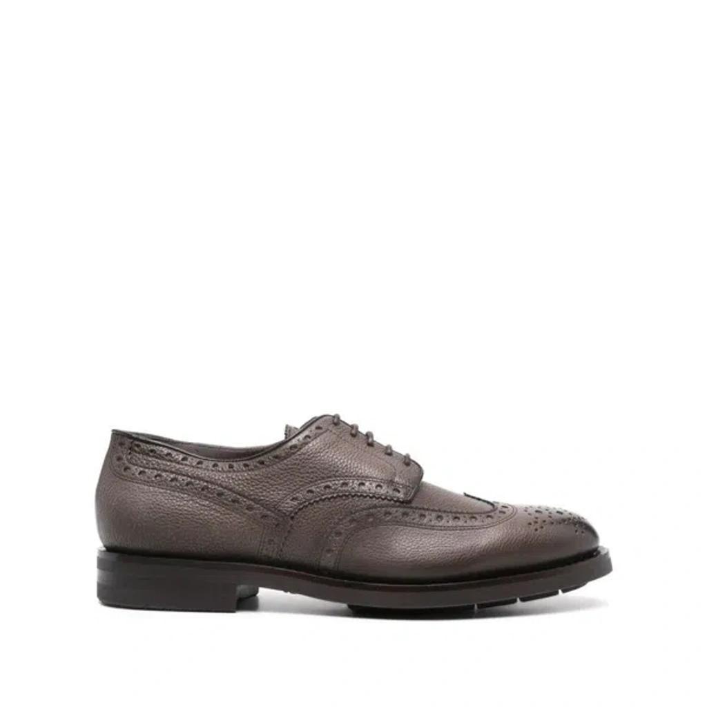 SANTONI Sneakers In Brown product image