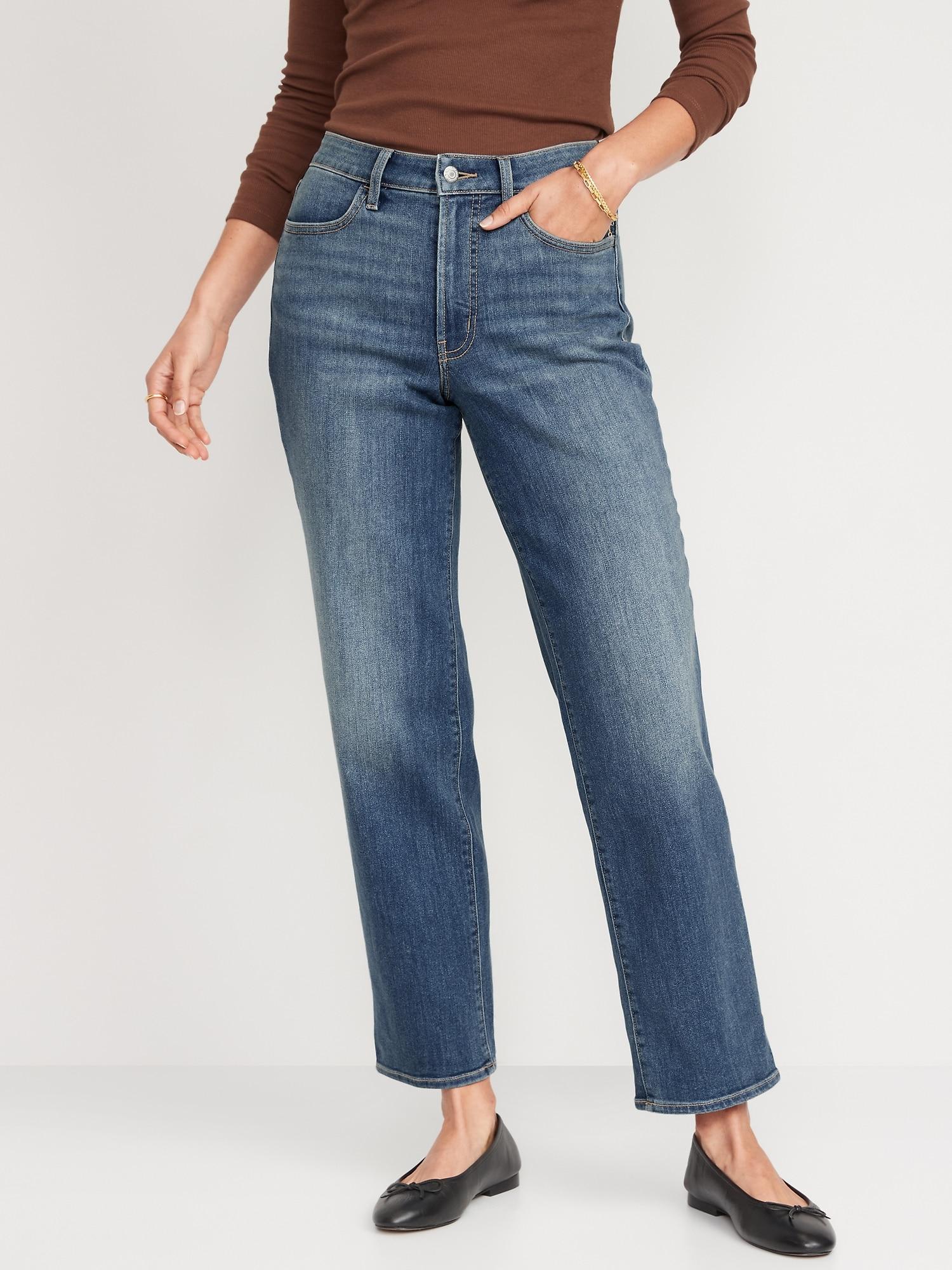 High-Waisted Wow Loose Jeans for Women Product Image