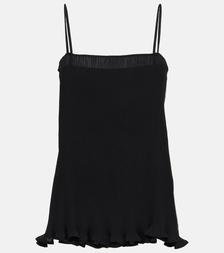 TOTÊME Plissé Top In Black Product Image