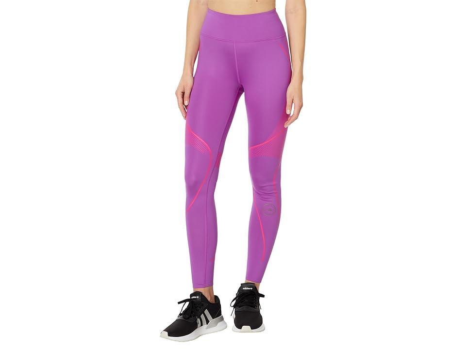 adidas by Stella McCartney TruePace Running Leggings Long IT5786 (Shock ) Women's Clothing Product Image