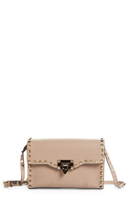 Valentino Garavani Medium Rockstud Leather Shoulder Bag Product Image