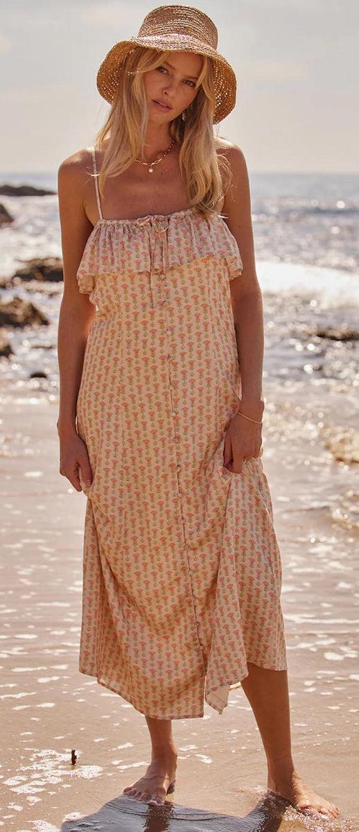 Rose Bloom Maxi Dress Product Image