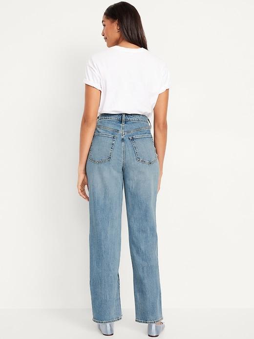 Curvy High-Waisted OG Loose Jeans Product Image