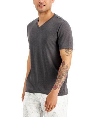 Alfani Mens Travel Stretch V-Neck T-Shirt, Created for Macys Product Image