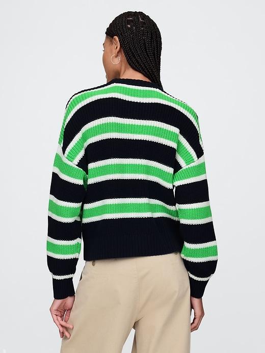 Shaker-Stitch Crewneck Sweater Product Image