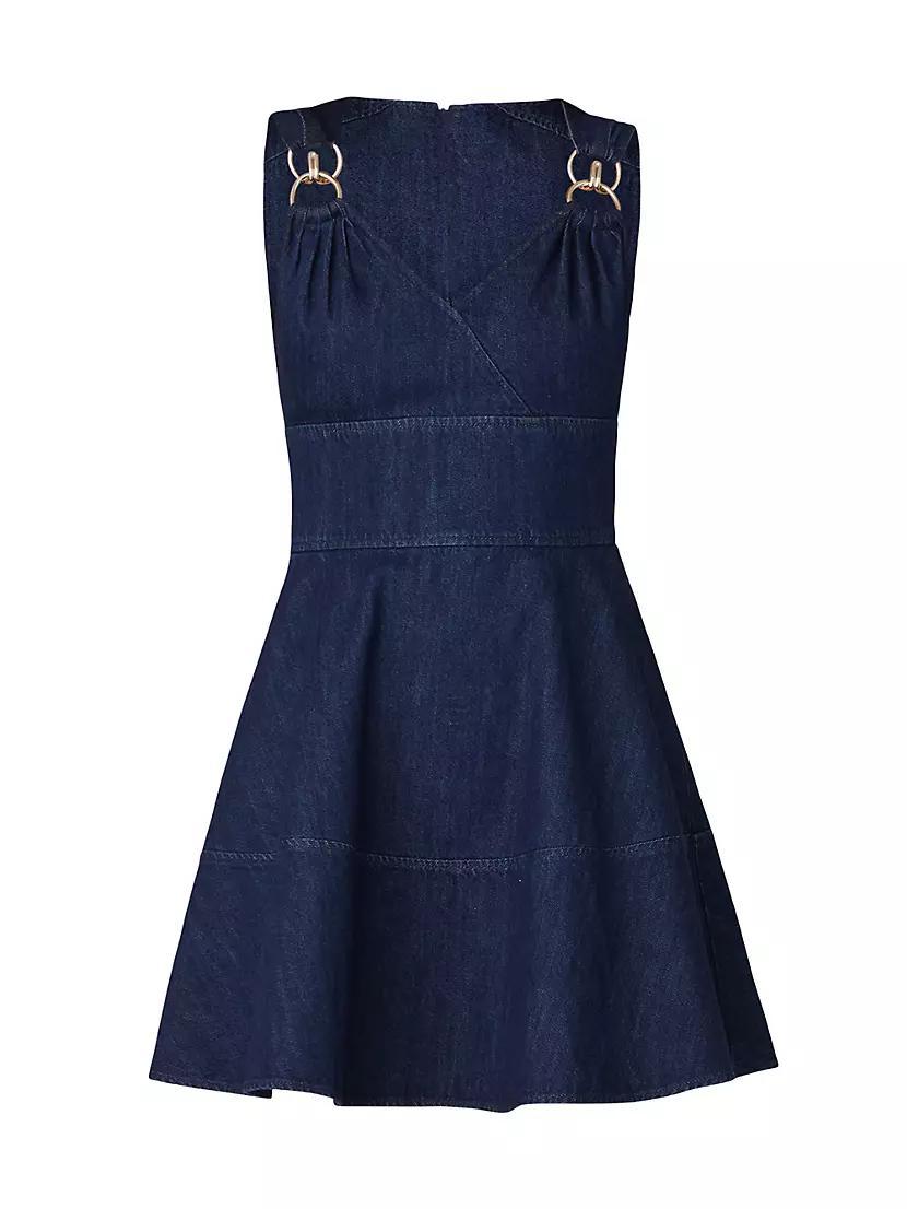 Presley Denim Ring Minidress Product Image