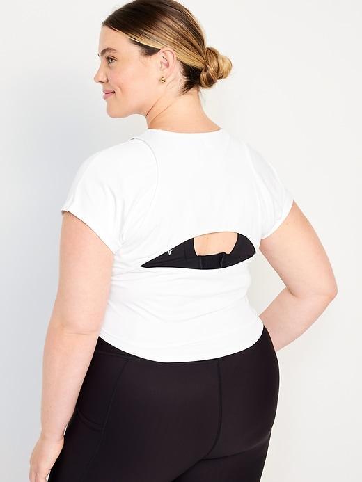 FlowForm Crop Cutout-Back Top Product Image