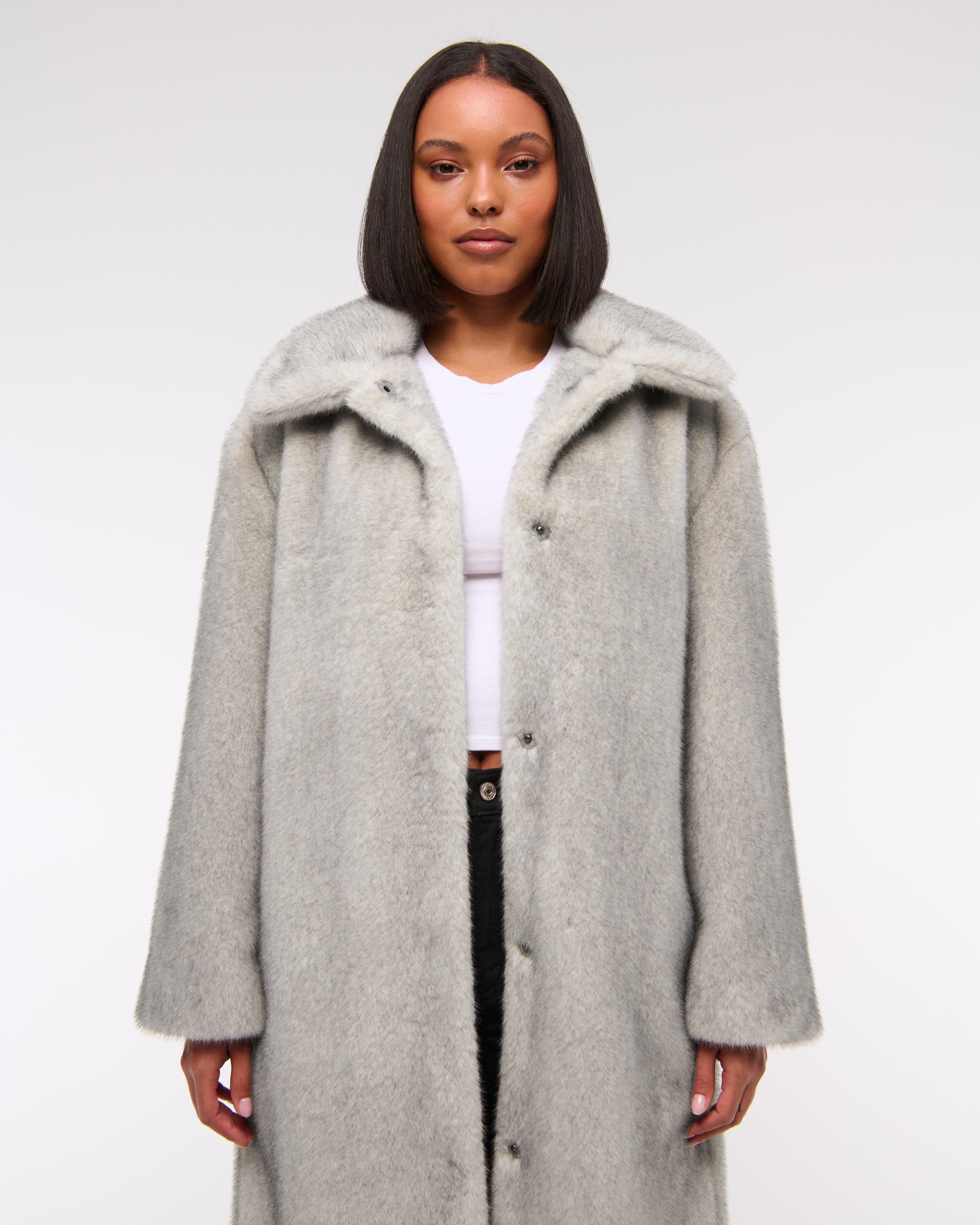 Faux Fur Coat Product Image