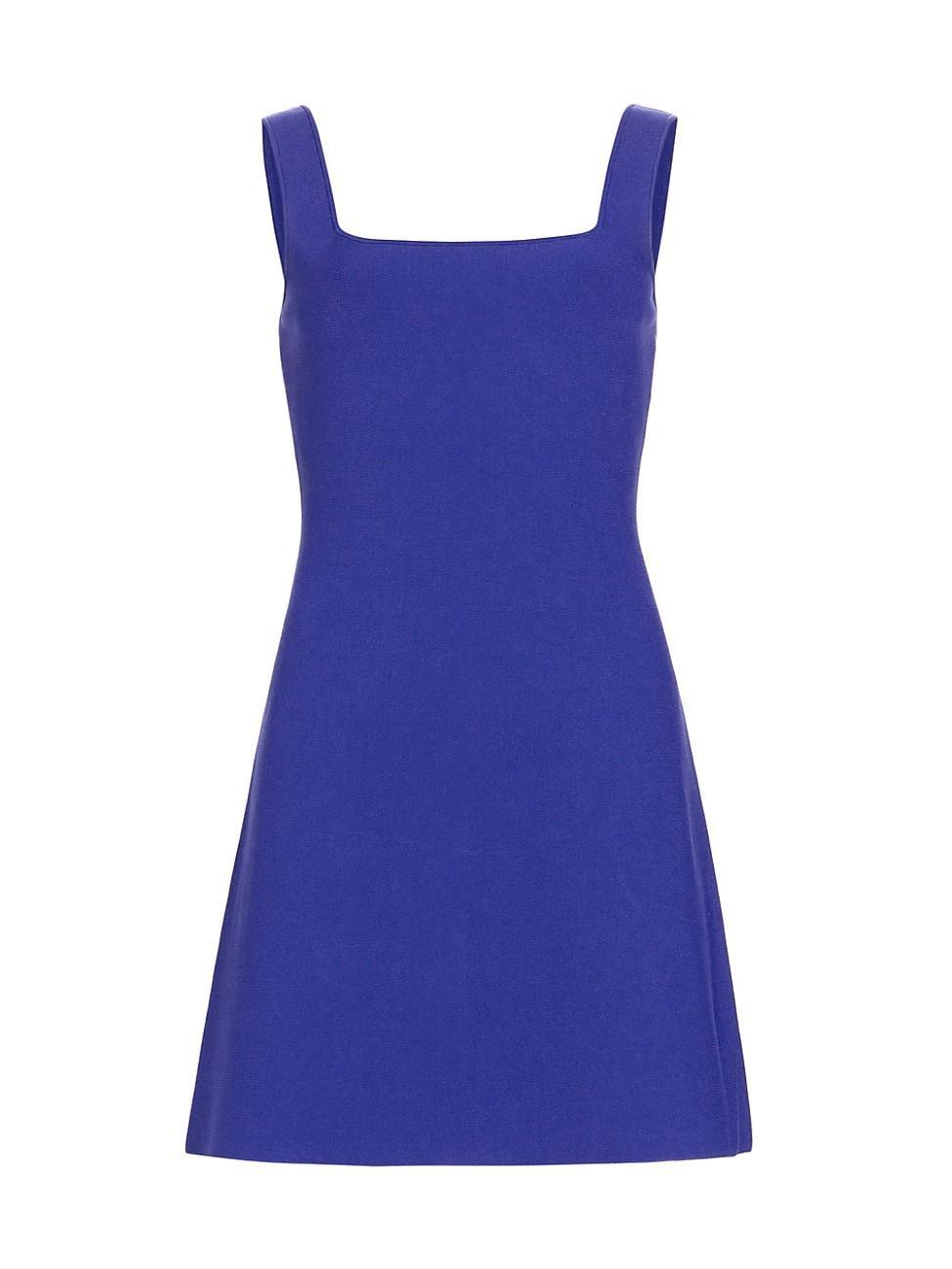 Womens Square Neck Flare Dress Product Image