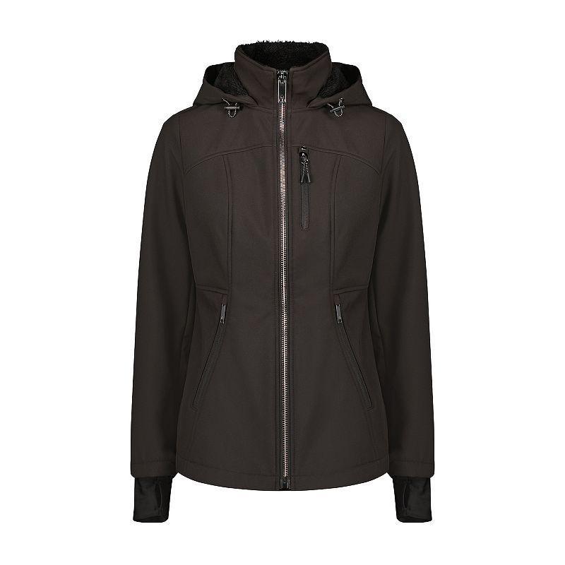 Womens Halitech Lightweight Fleece Lined Smooth Softshell Rain Jacket Product Image