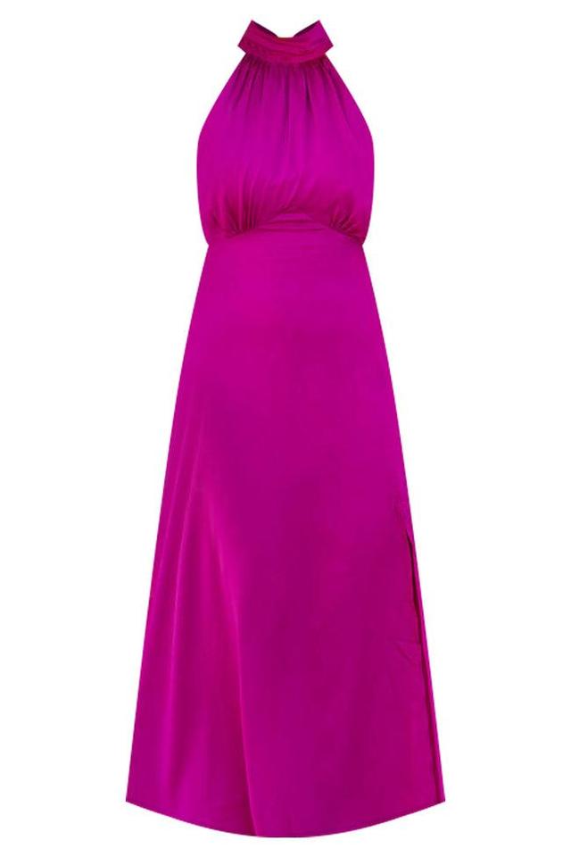 Womens Marlowe Halter Midi-Dress Product Image