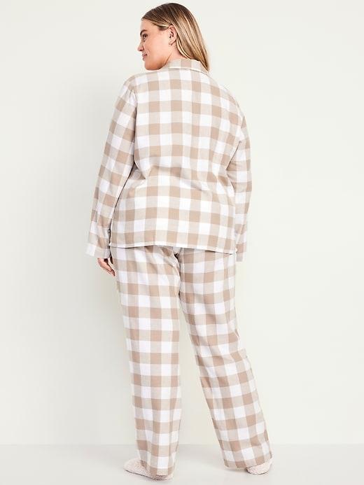 Flannel Pajama Set for Women Product Image