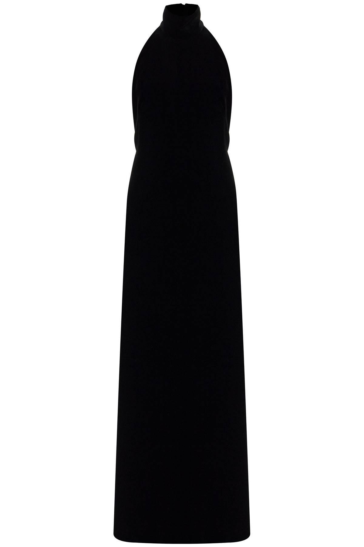 MAX MARA Long Velvet Dress In Armida Style In Black Product Image