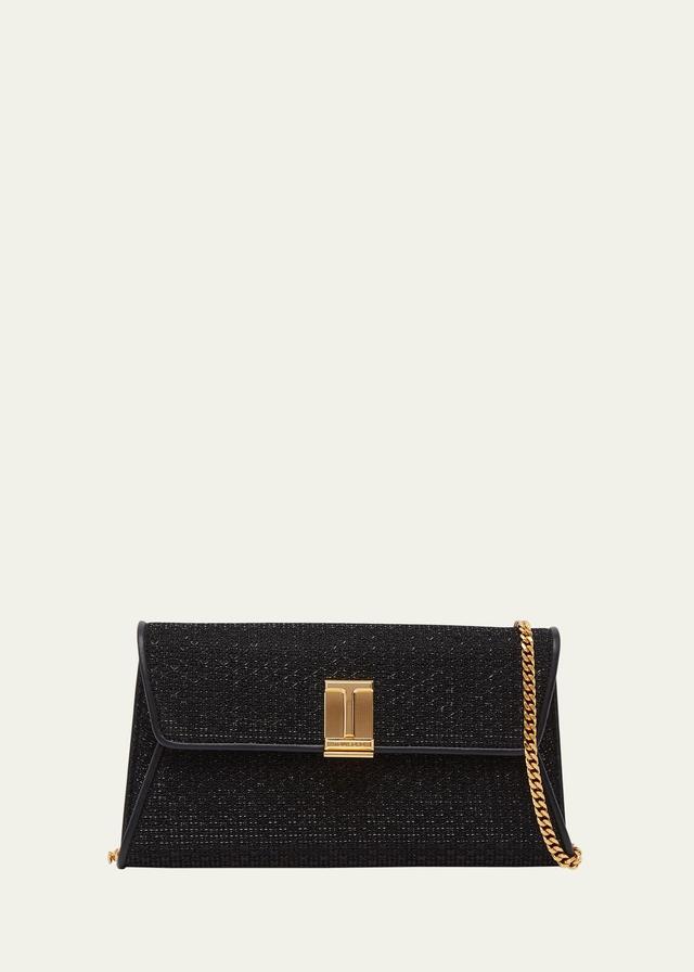 Nobile Clutch in Textured Fabric Product Image