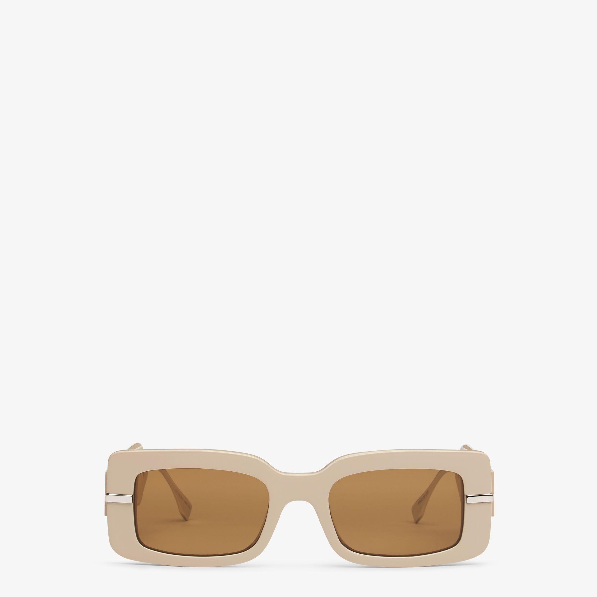 FendigraphyBeige acetate sunglasses Product Image