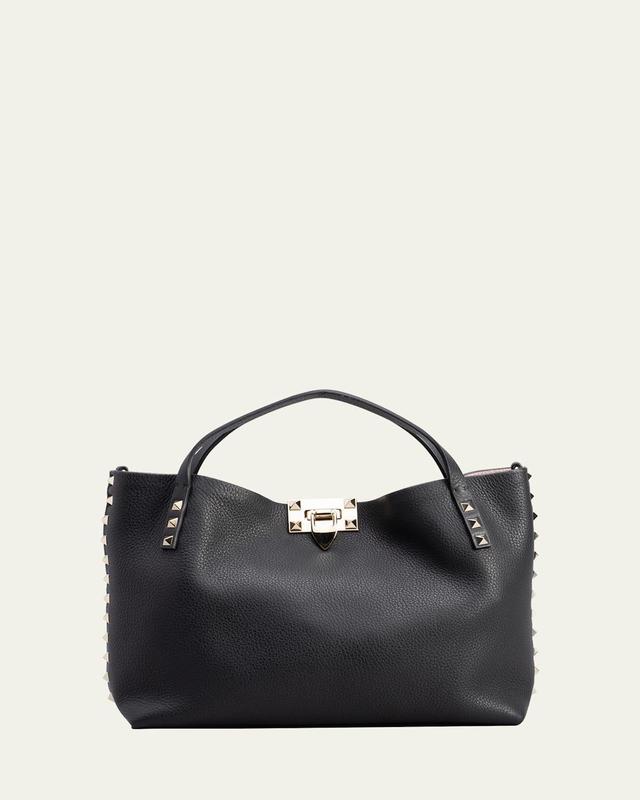 Rockstud Calfskin Small Tote Bag Product Image