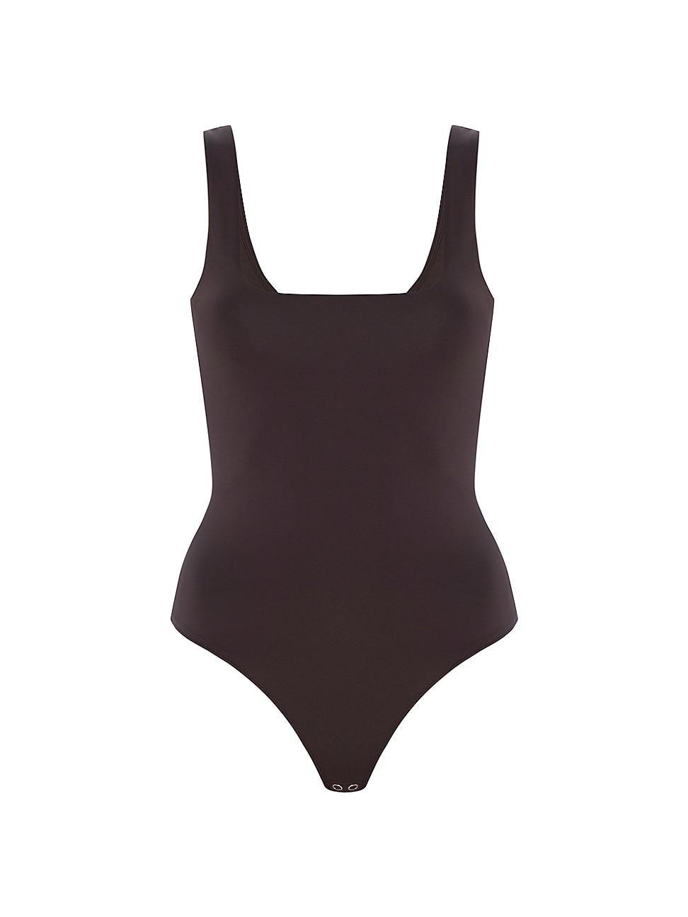 Womens Scuba Modern Tank Bodysuit Product Image