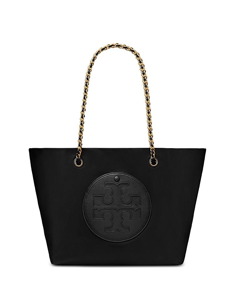 Womens Ella Leather Chain Tote Bag Product Image